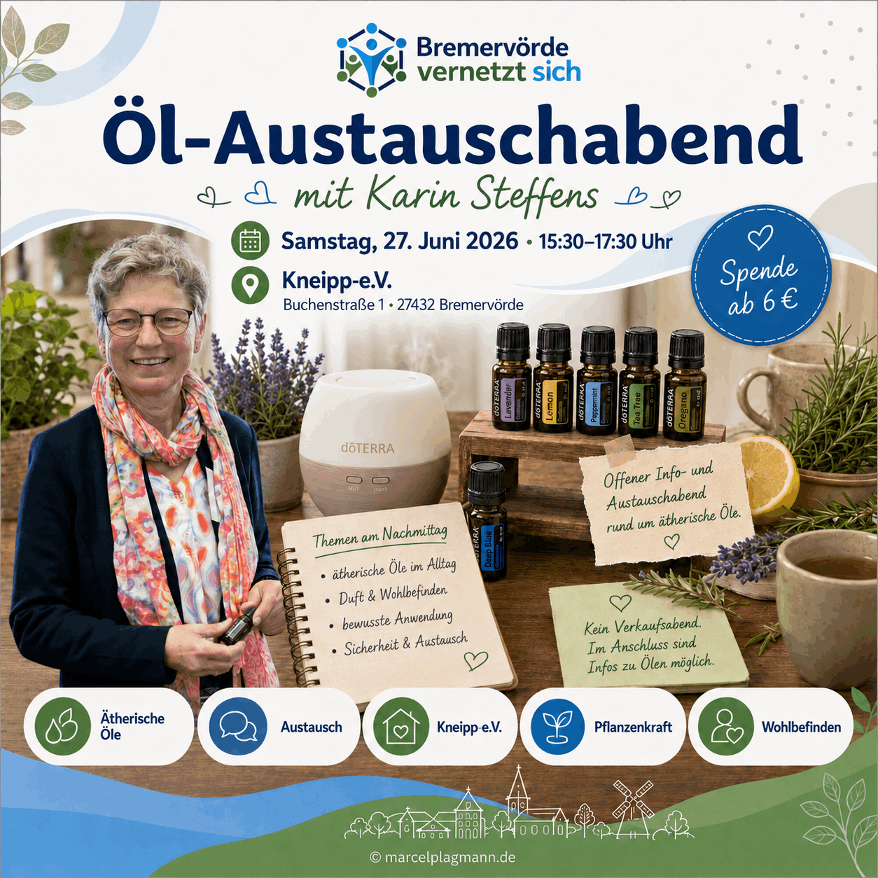Öl-Austauschabend Karin Steffens